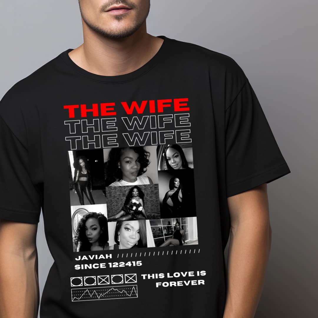 Valentine's Tee Shirt Canva Template
