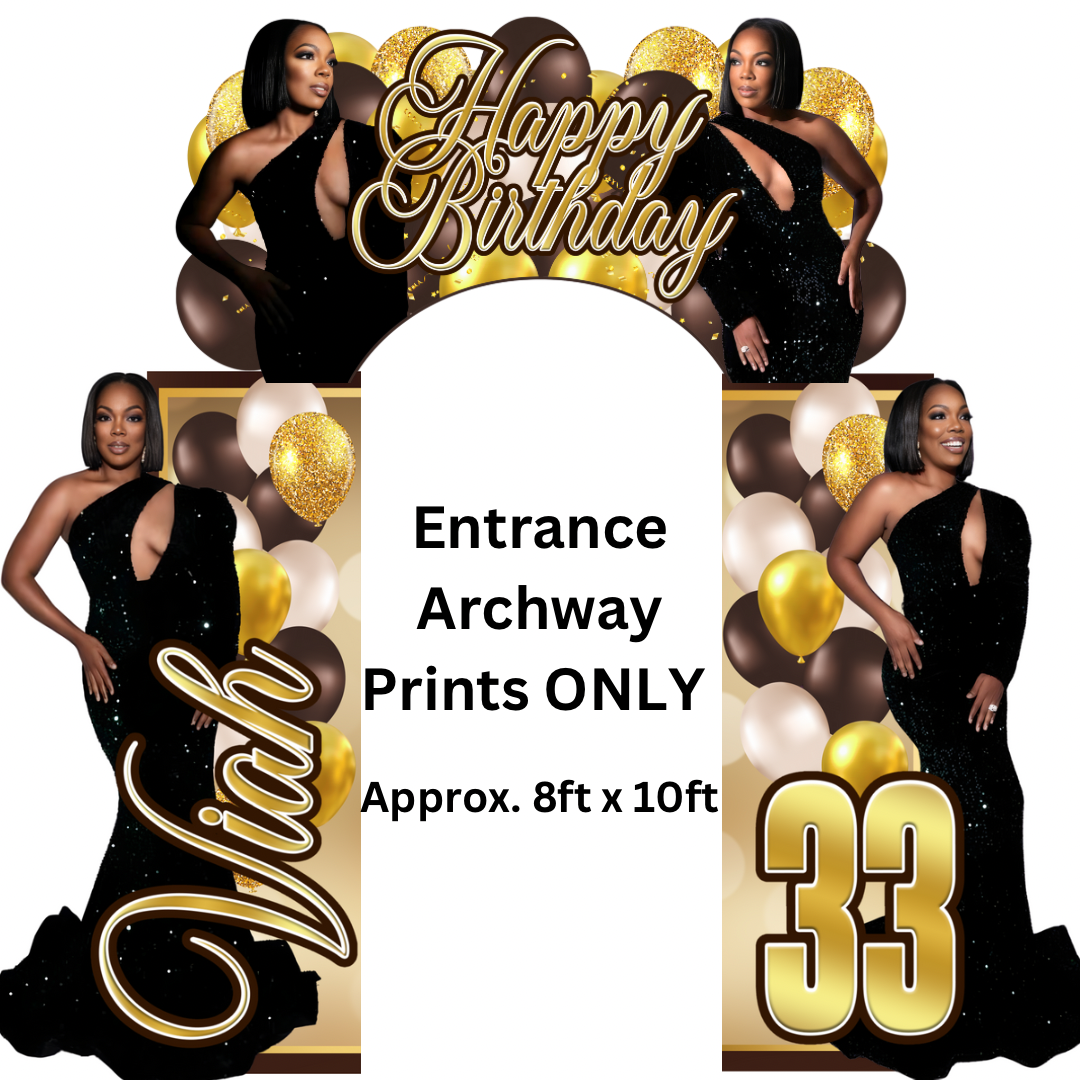 Entrance Archway Prints (VINYL PRINTS ONLY)