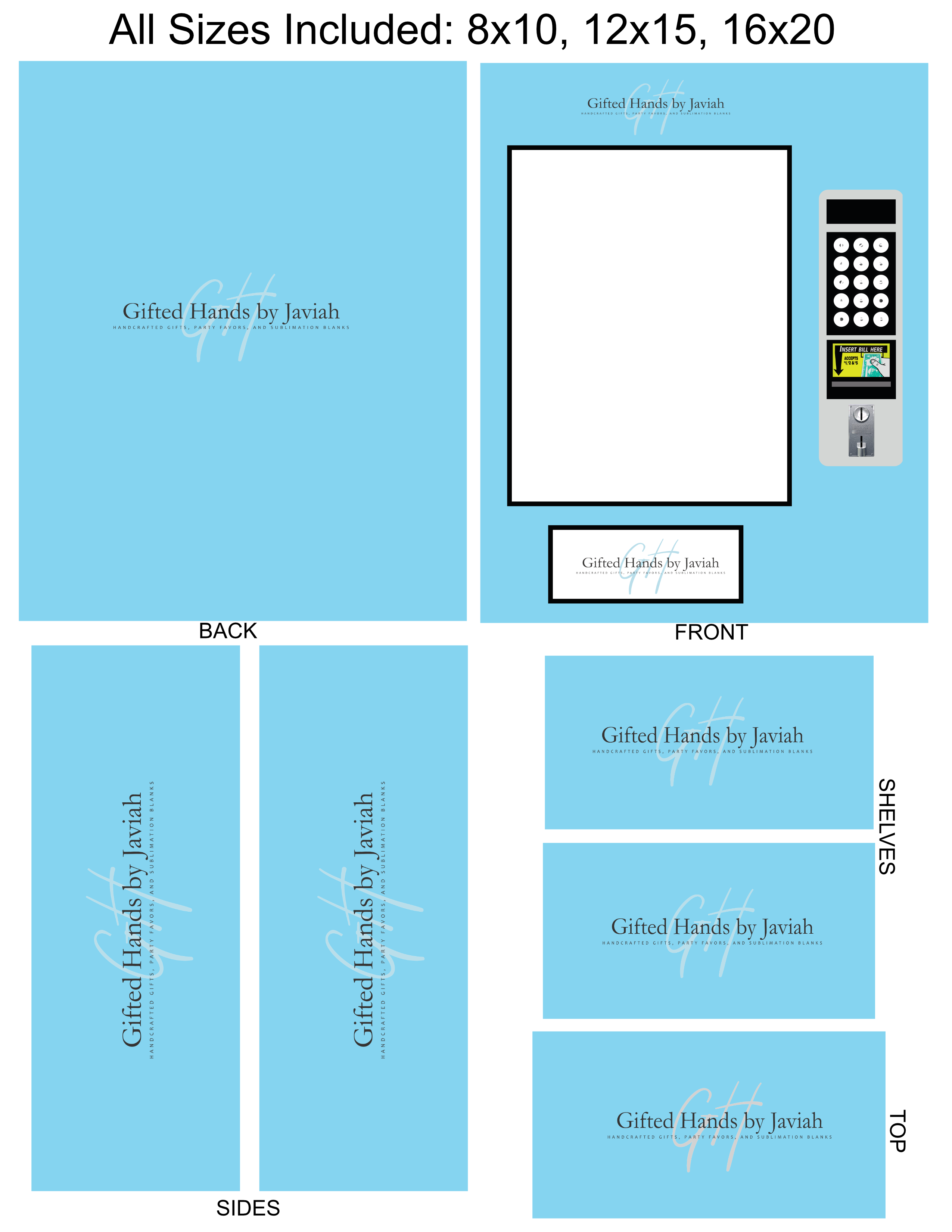 BLANK DIY Vending Machine Template (Digital Download) – giftedhandsbyjaviah