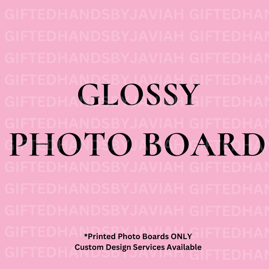 Glossy Photo Boards (3FT Width Options)