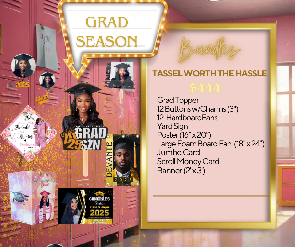 Graduation Bundle Deals - Tassel Worth The Hassle