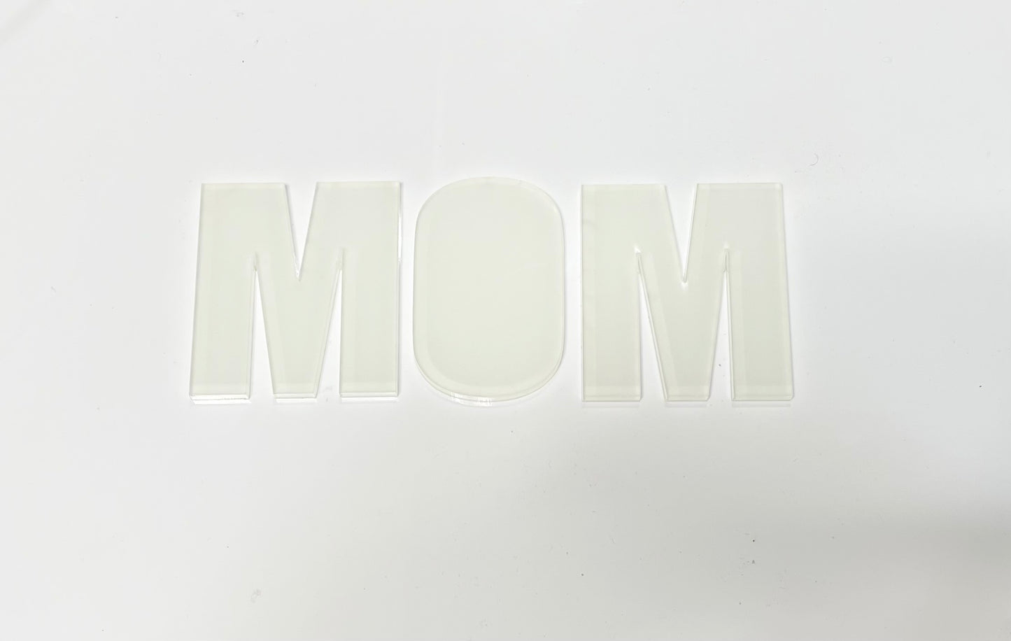 Sublimatable Acrylic Word Blank