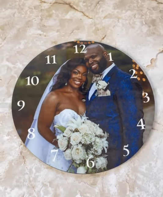 Custom Photo Clock