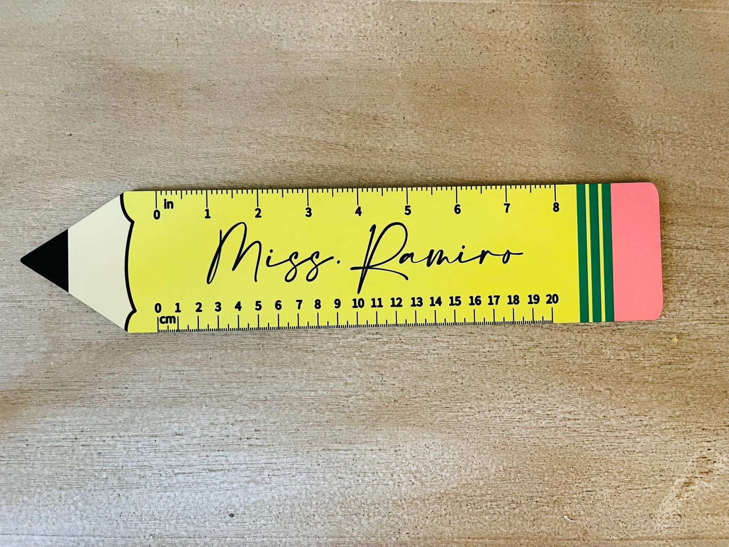 Custom Pencil Ruler