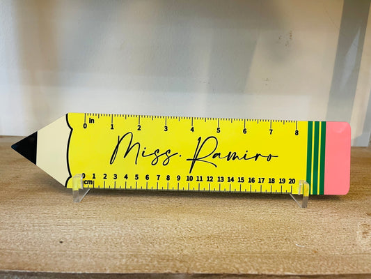Custom Pencil Ruler
