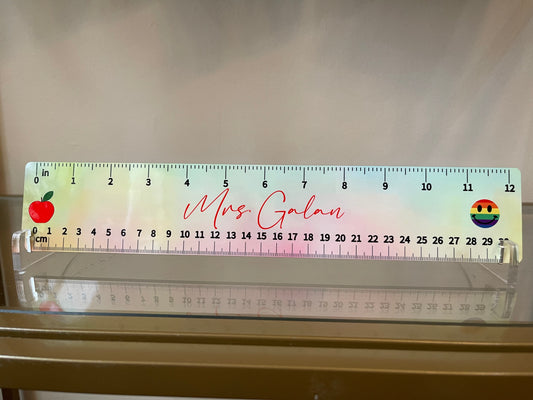 Custom Teacher Ruler