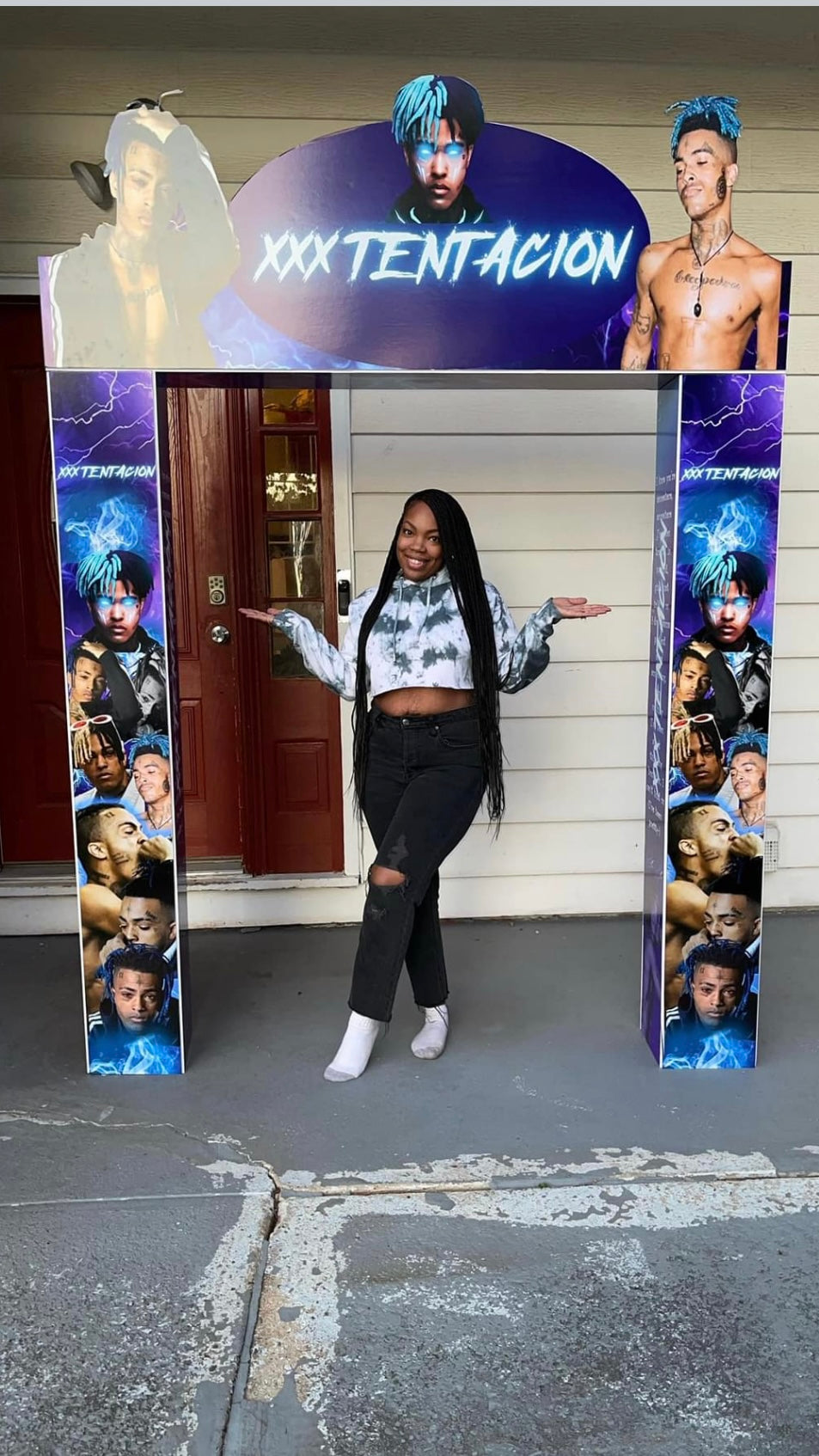 2D Entryway Display  (READY TO PRINT VINYL PRINTS ONLY)