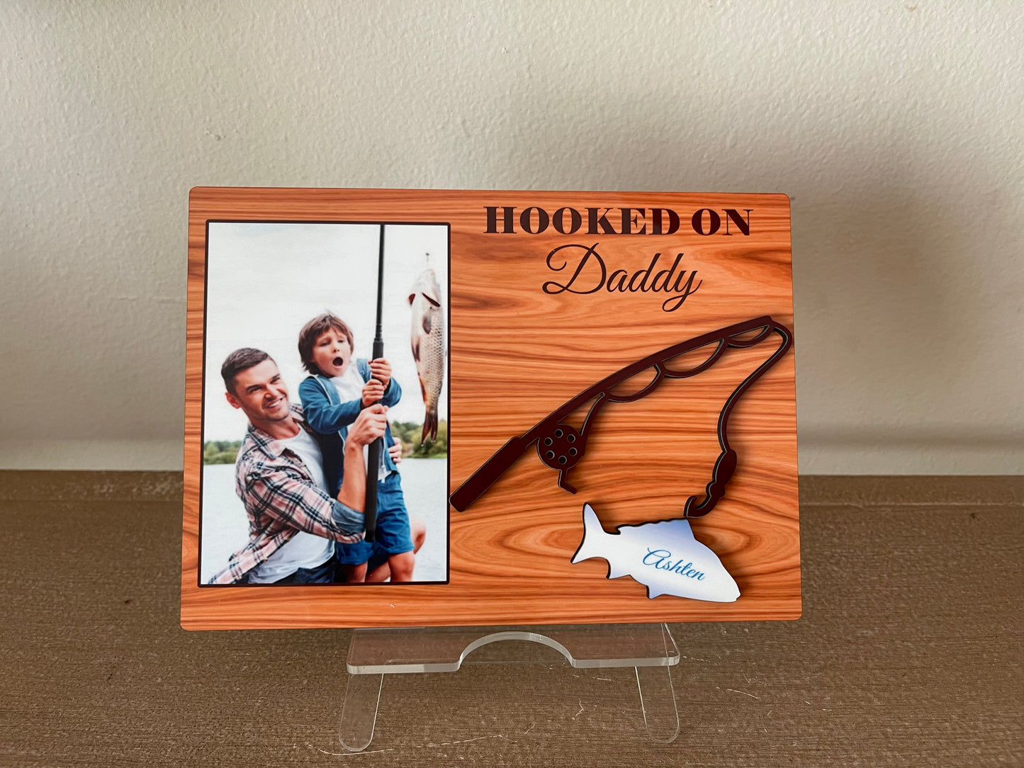 Hooked On Dad Frame