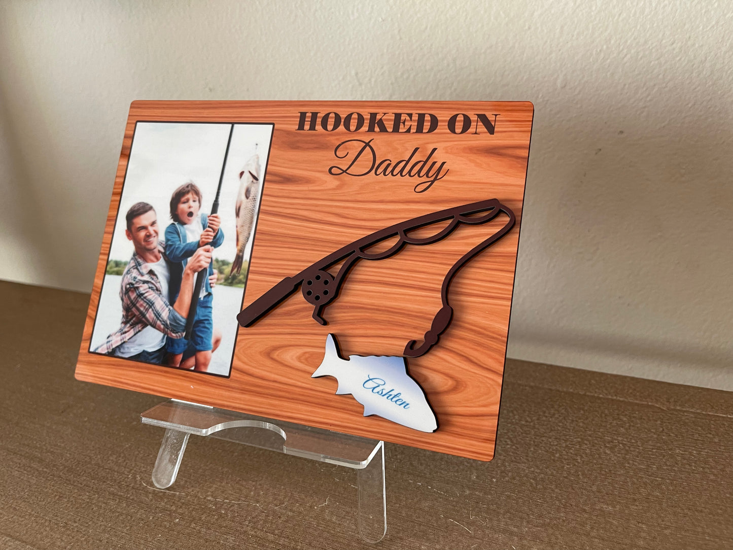 Hooked On Dad Frame