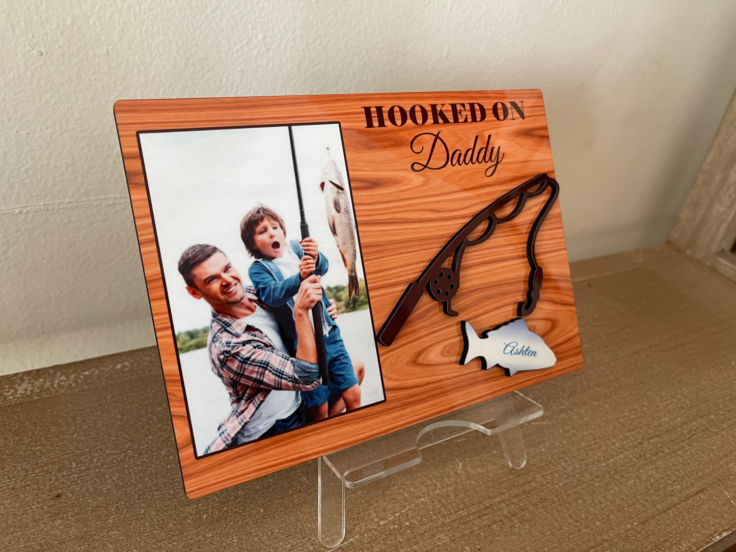 Hooked On Dad Frame