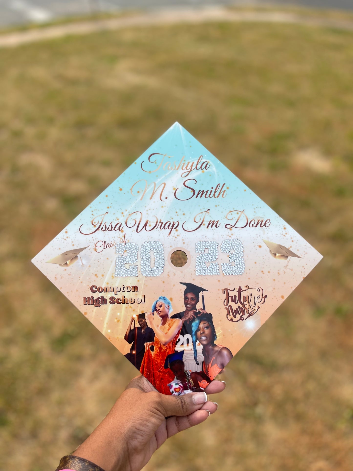 Custom Grad Cap Toppers (Hardboard) MOST POPULAR