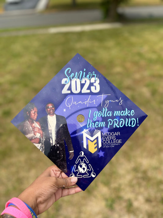 Custom Grad Cap Toppers (Hardboard) MOST POPULAR