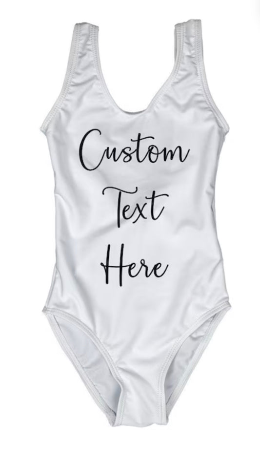 Custom Kids Bathing Suits