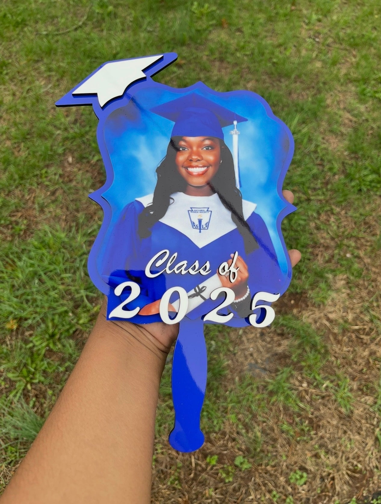 3D Graduation Fans (Assembled)