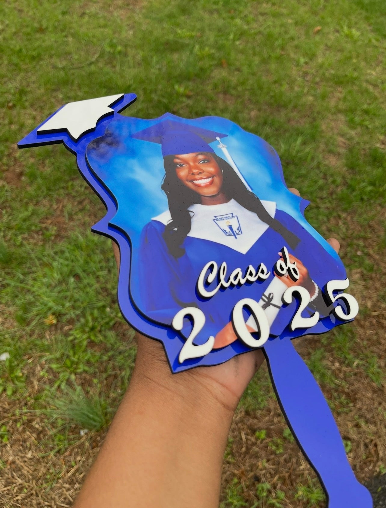 3D Graduation Fans (Assembled)