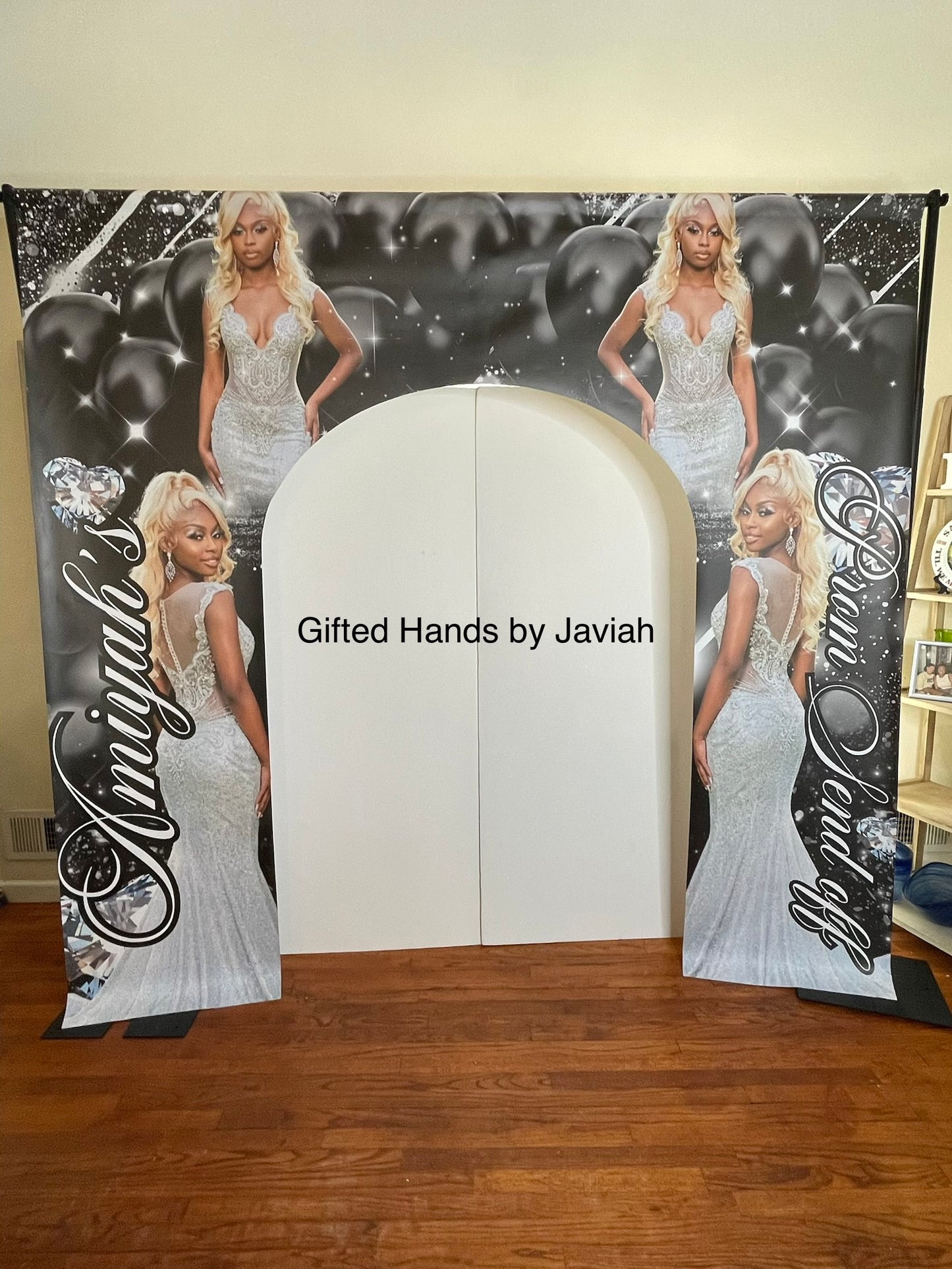 Entryway Arch Vinyl Banner