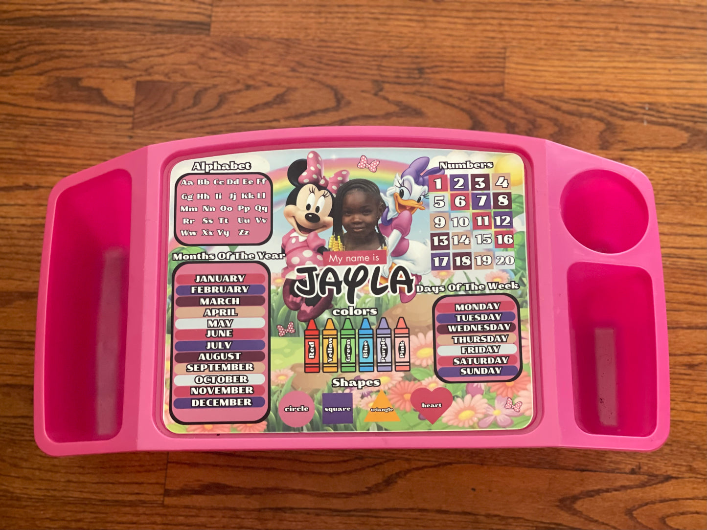 Learning Tray Template (Hobby Lobby Tray)