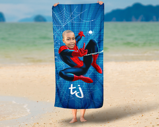 Custom Face Beach Towel