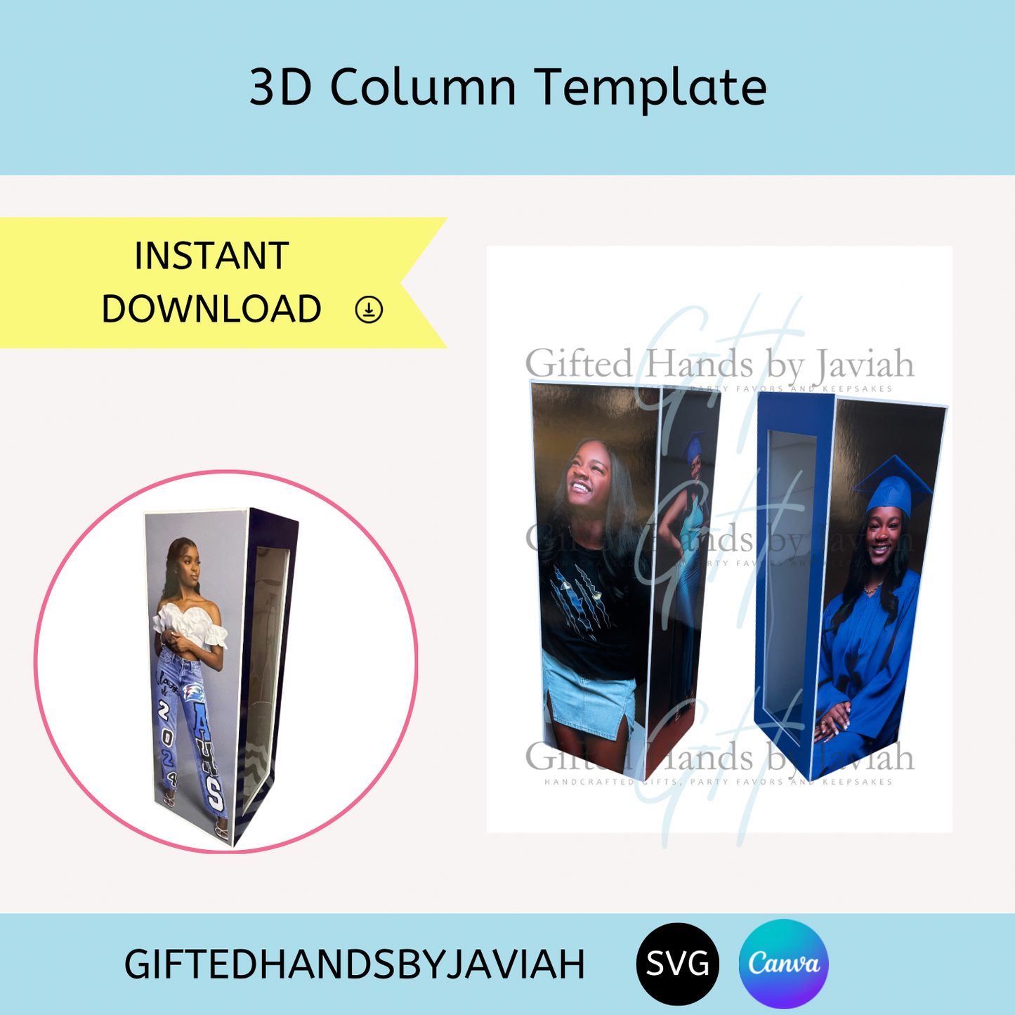 3D Column Template