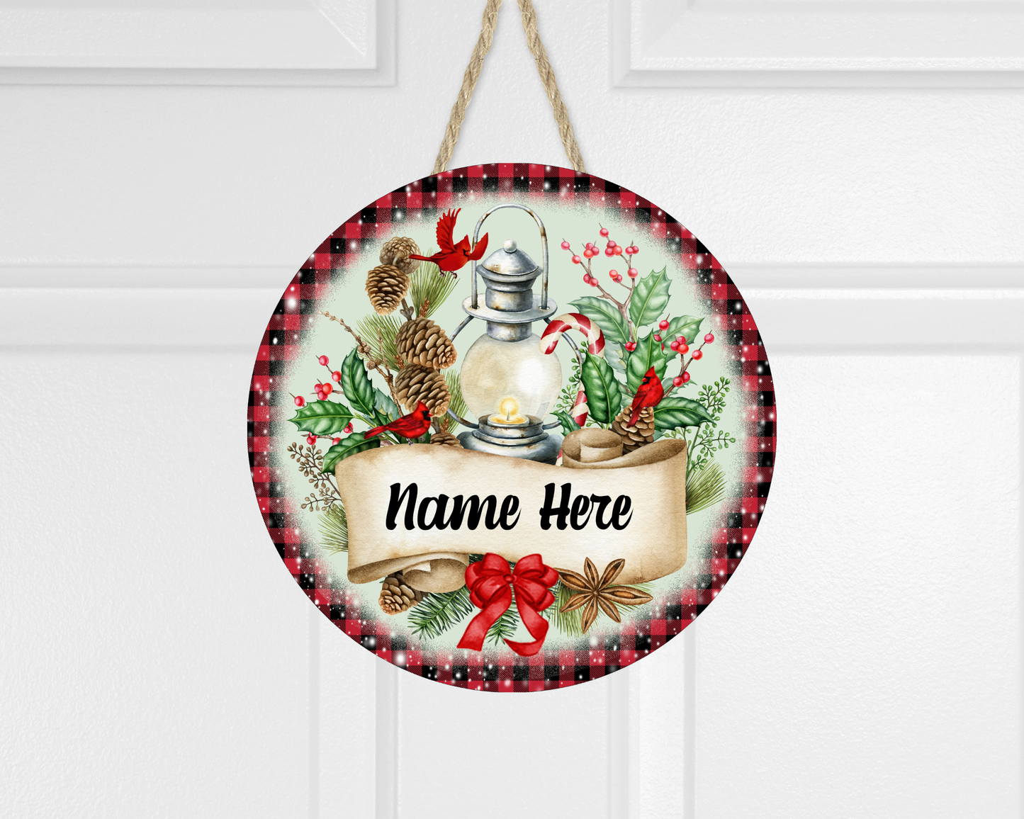 Christmas Door Sign