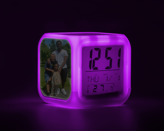 Custom LED Alarm Clock