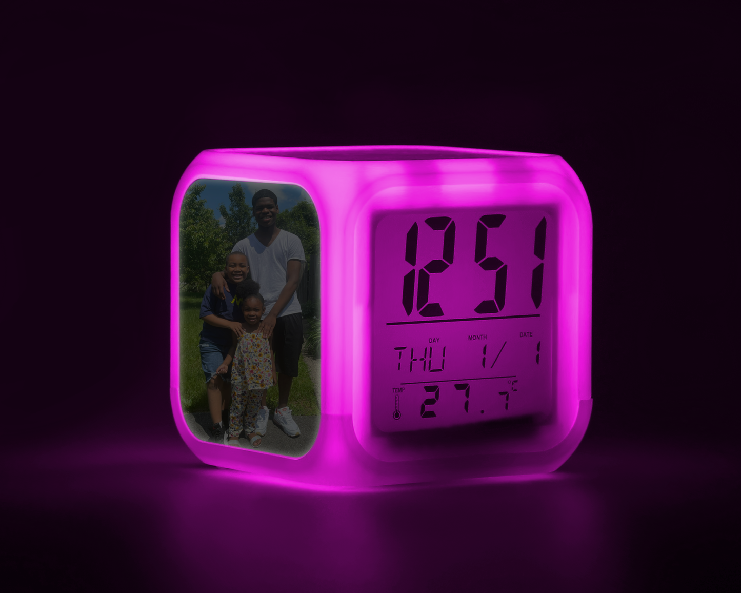 Custom LED Alarm Clock