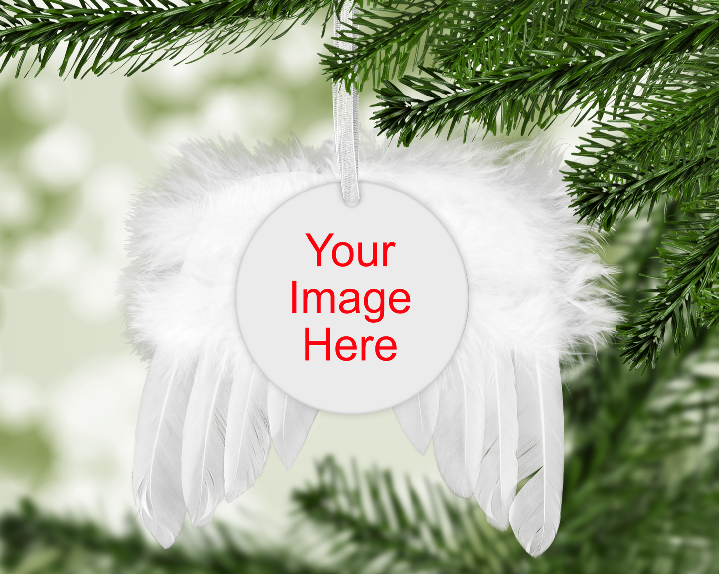 Feather Angel Wings Ornament