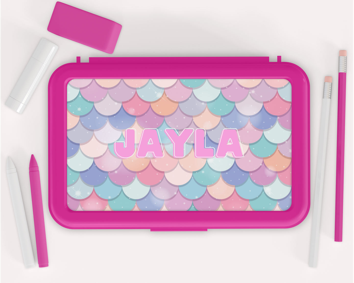 Personalized Pencil Box