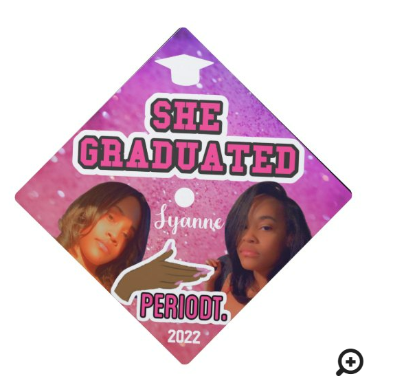 Custom Grad Cap Toppers (Fabric/Velvet)