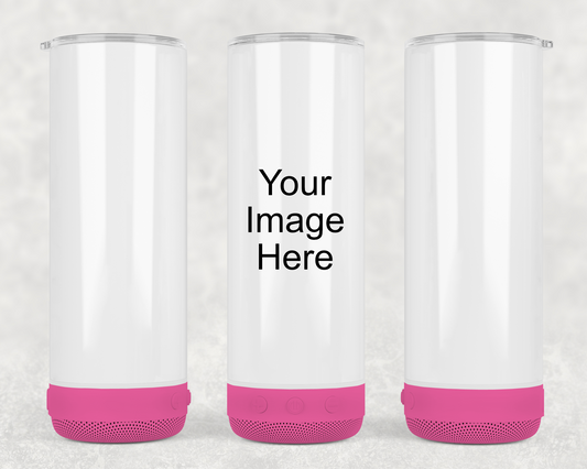 Custom 20 oz  Bluetooth Speaker Tumbler