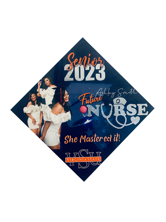 Custom Grad Cap Toppers (Hardboard) MOST POPULAR